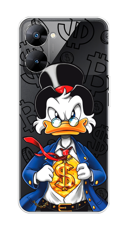 

Чехол на Oppo Realme V30 5G/V30T 5G "Scrooge Goldman", Черный;белый;синий, 2513450-1
