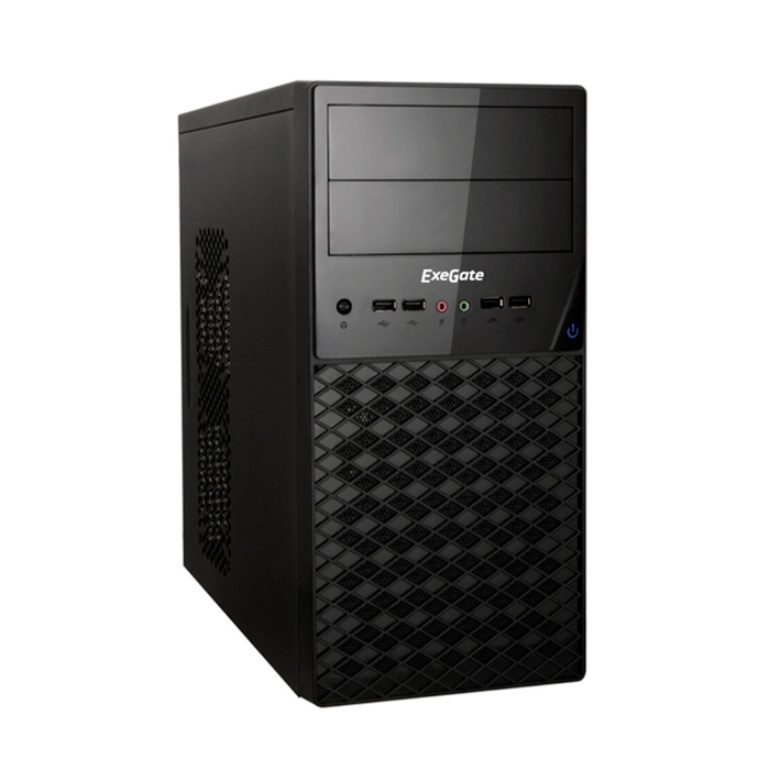 

Корпус компьютерный ExeGate QA-413U (EX278425RUS) Black, QA-413U