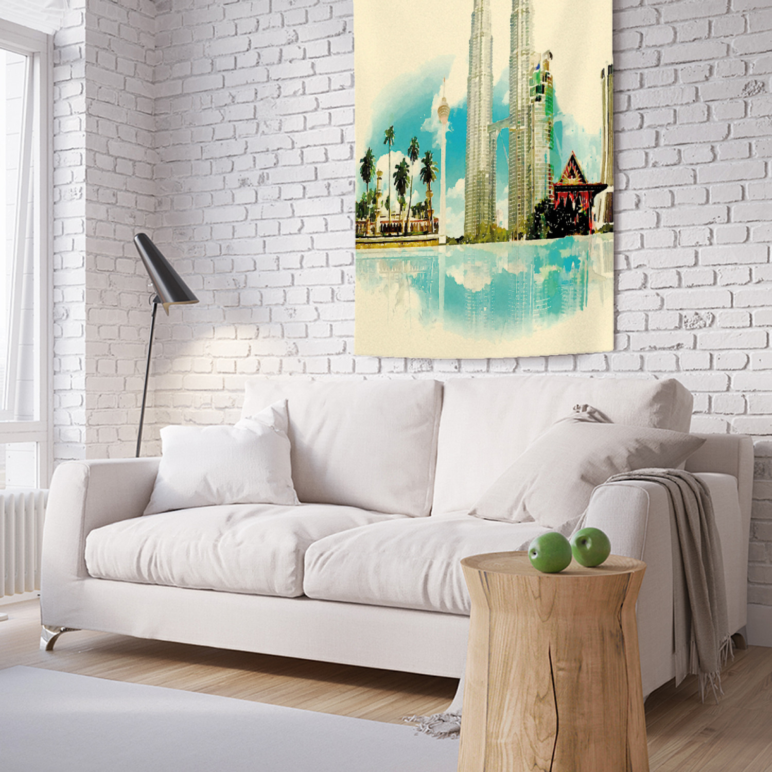 

Вертикальное фотопанно на стену JoyArty Небоскребы 100x150 см, Небоскребы