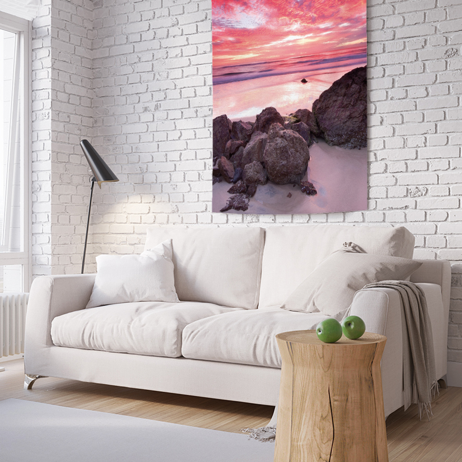 

Вертикальное фотопанно на стену JoyArty Закат и скалы 100x150 см, Закат и скалы