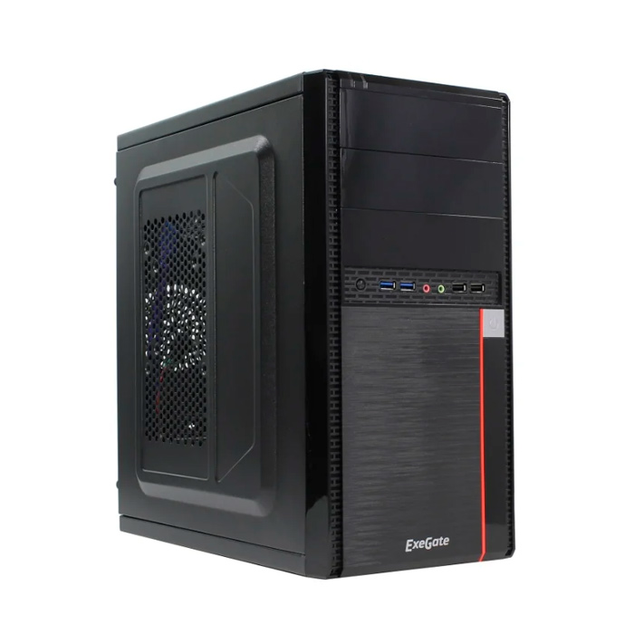 

Корпус компьютерный ExeGate MA-371X (EX277437RUS) Black, MA-371X