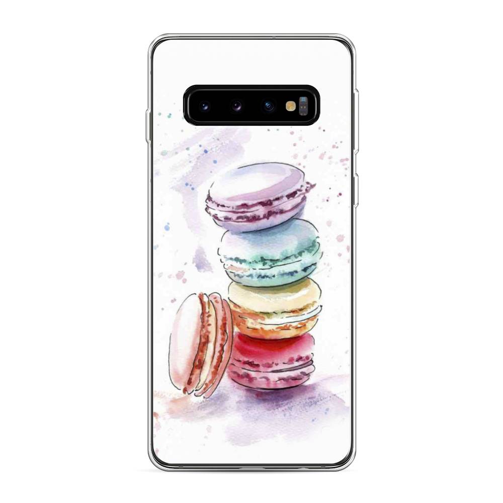 

Чехол Awog на Samsung Galaxy S10 "Пирамидка макарони 2", Разноцветный, 27050-10
