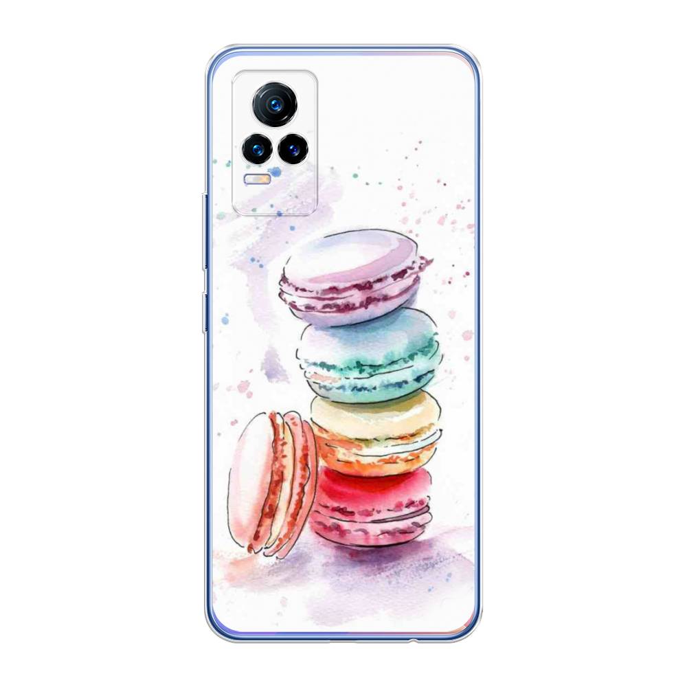 

Чехол Awog на Vivo V21e "Пирамидка макарони 2", Разноцветный, 264550-10