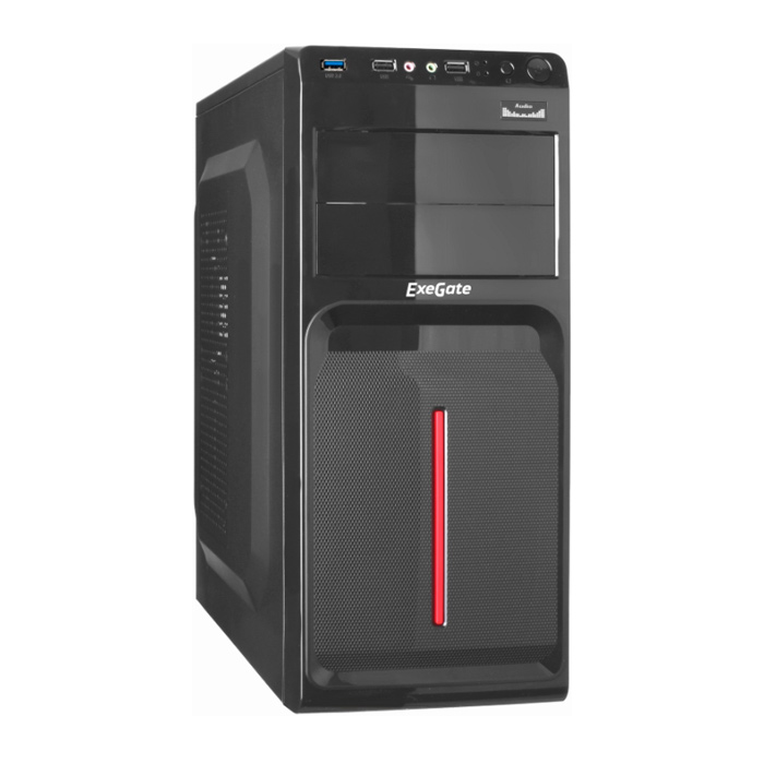 

Компьютерный корпус EXEGATE AB-221U Black (EX264156RUS), AB-221U