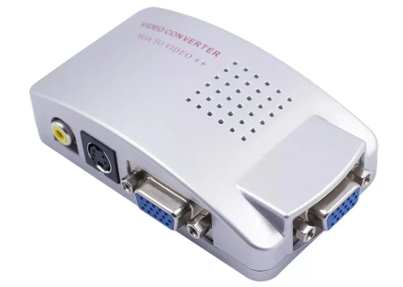 

Конвертер NoBrand VGA-S-Video-RCA, Белый, VGA-S-Video-RCA