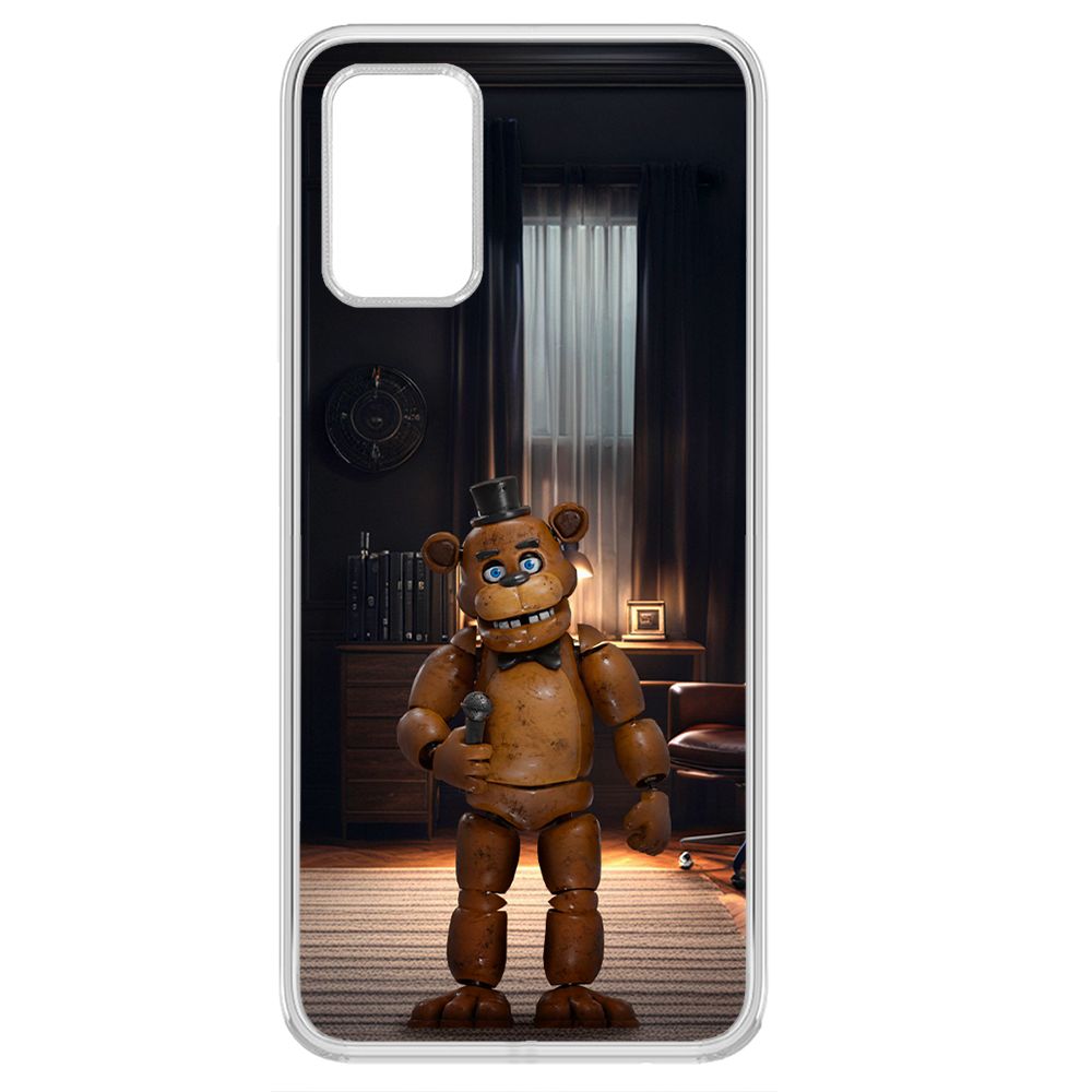 

Чехол-накладка Krutoff Clear Case ФНАФ - Медведь Фредди для Samsung Galaxy A03s (A037), Прозрачный