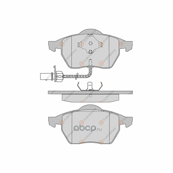 

Тормозные колодки EUROREPAR передние 1617253080