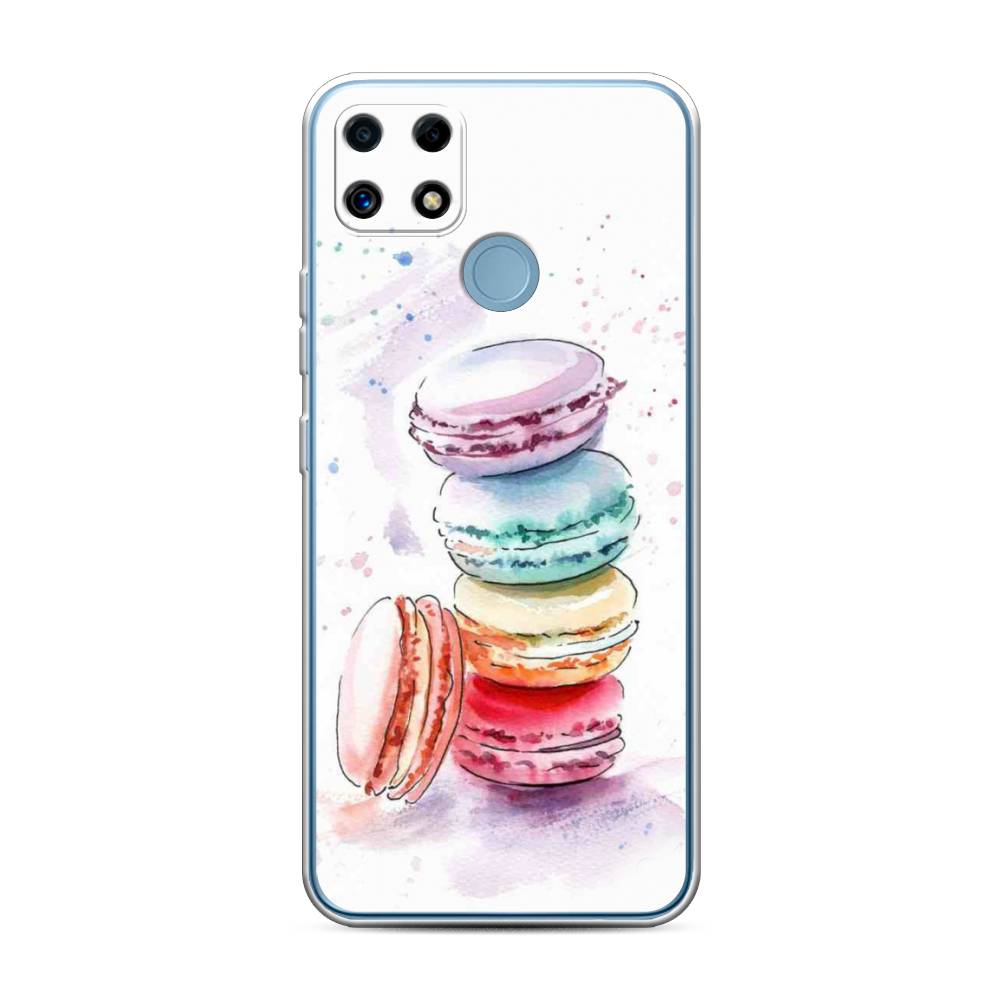 

Чехол Awog на Realme C25 "Пирамидка макарони 2", Разноцветный, 256950-10