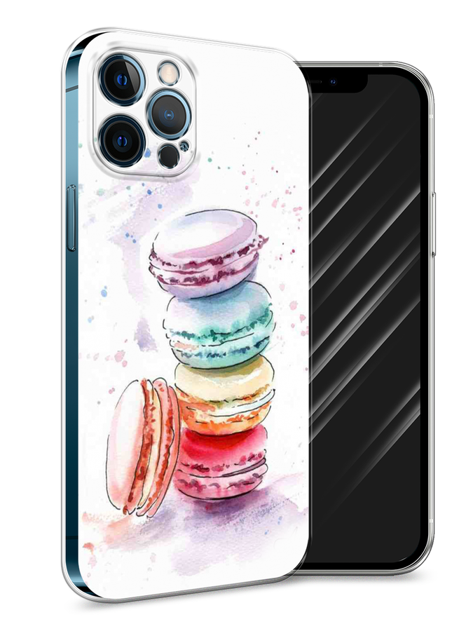 

Чехол Awog на Apple iPhone 12 Pro Max / Айфон 12 Pro Max "Пирамидка макарони 2", Разноцветный, 12750-10