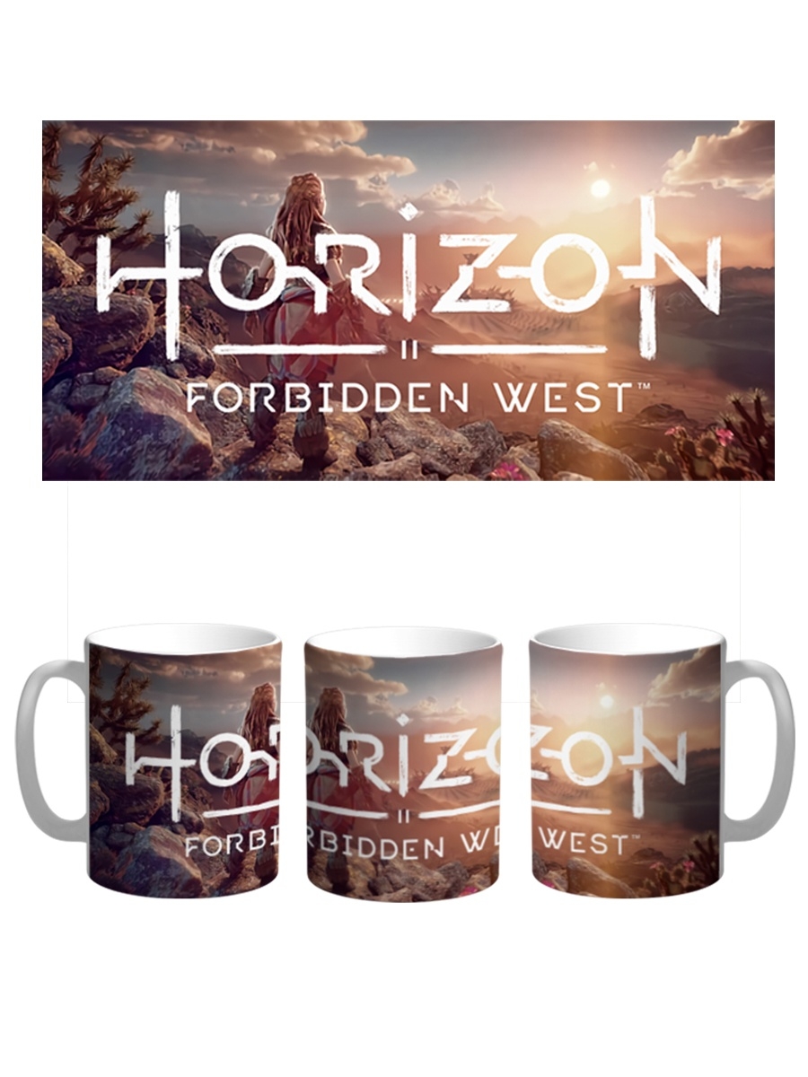 фото Кружка сувенирshop "horizon forbidden west" 330 мл