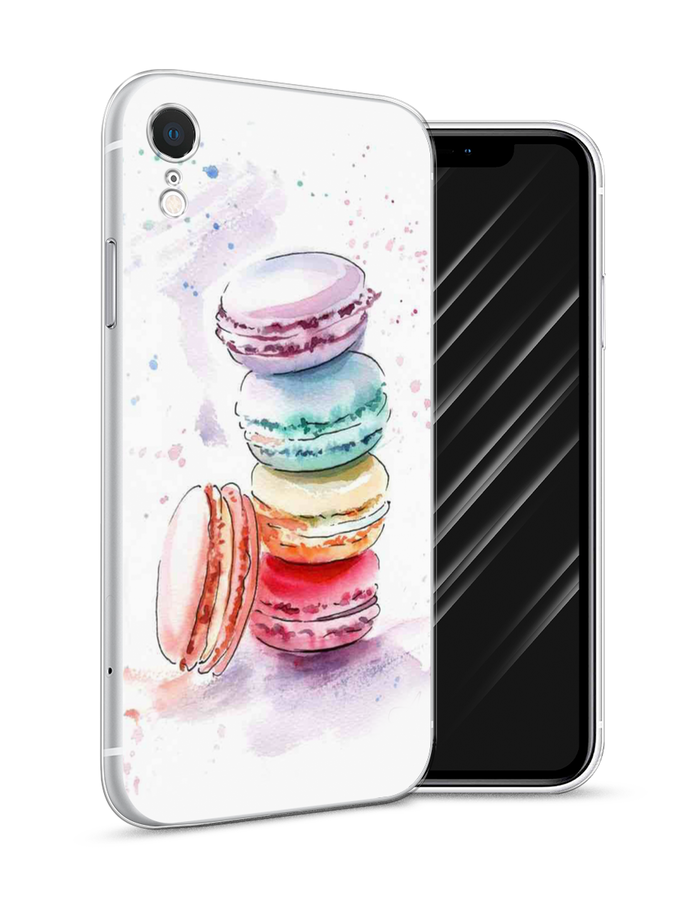 

Чехол Awog на Apple iPhone XR (10R) / Айфон XR (10R) "Пирамидка макарони 2", Разноцветный, 12050-10