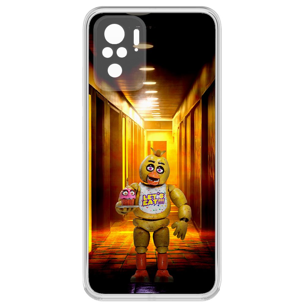 Чехол-накладка Krutoff Clear Case ФНАФ - Чика для Xiaomi Poco M5s
