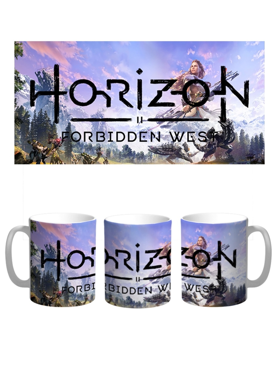 фото Кружка сувенирshop "horizon forbidden west" 330 мл