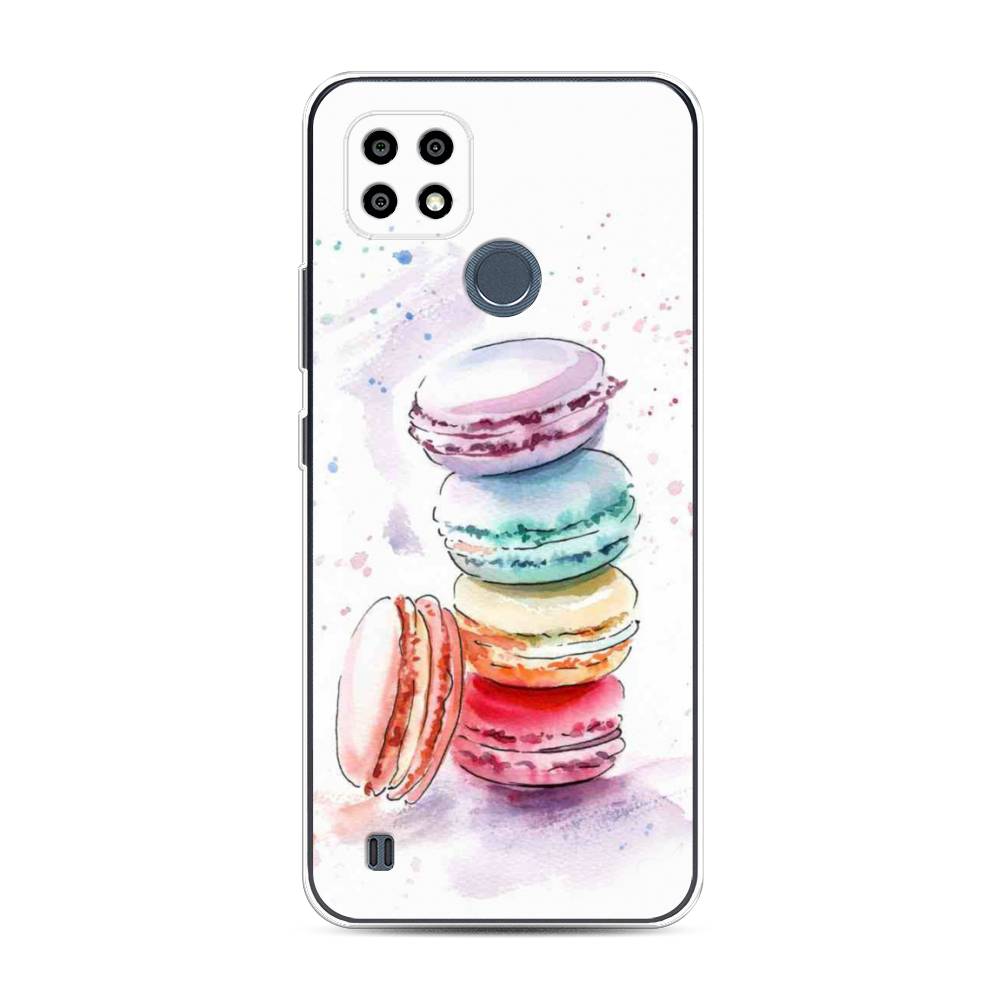 

Чехол Awog на Realme C21Y "Пирамидка макарони 2", Разноцветный, 256850-10