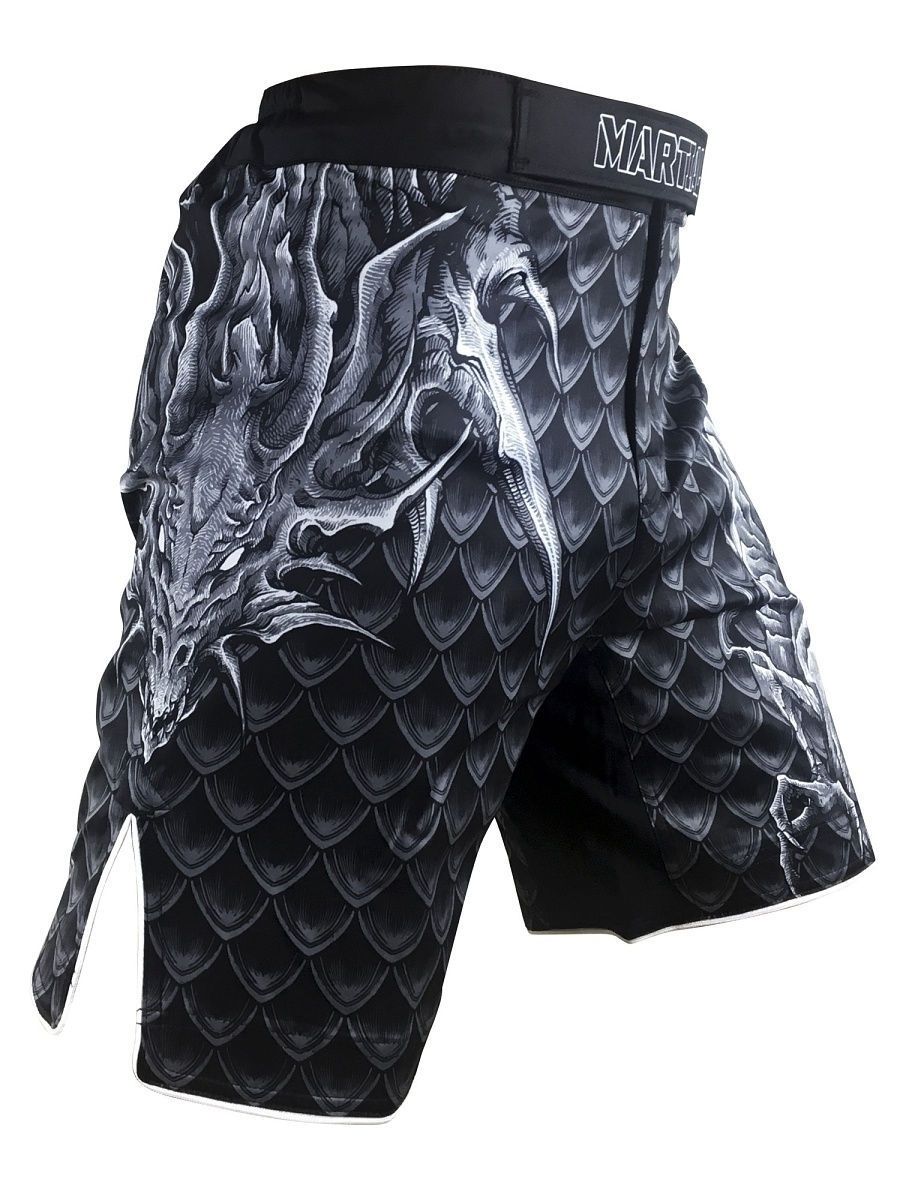 

Шорты мужские Athletic pro. Dragon Scale MS-117 черные L, Dragon Scale MS-117