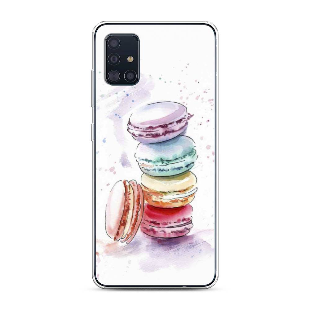 

Чехол Awog на Samsung Galaxy A51 "Пирамидка макарони 2", Разноцветный, 28950-10