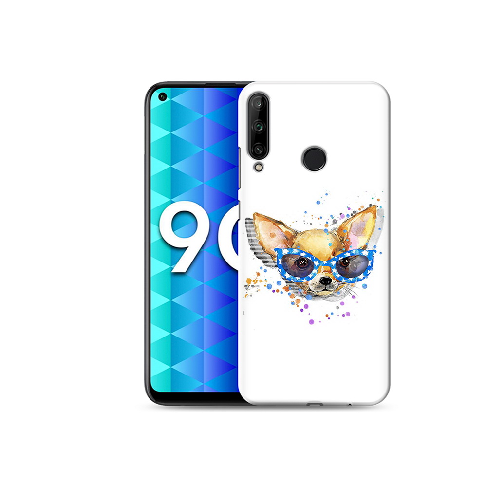 

Чехол MyPads Tocco для Honor 9C чихуа-хуа в очках (PT149389.41.691), Tocco