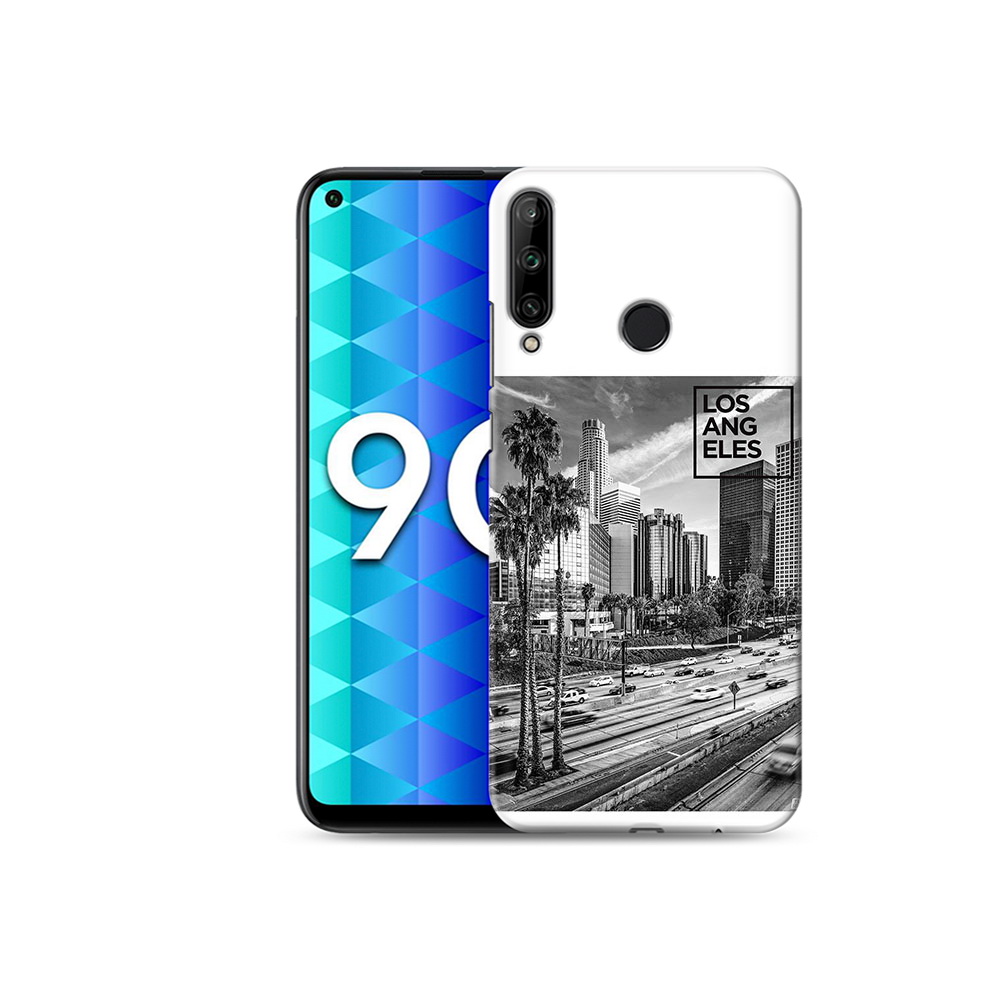 

Чехол MyPads Tocco для Honor 9C черно белый лос анджелес (PT149389.41.685), Tocco