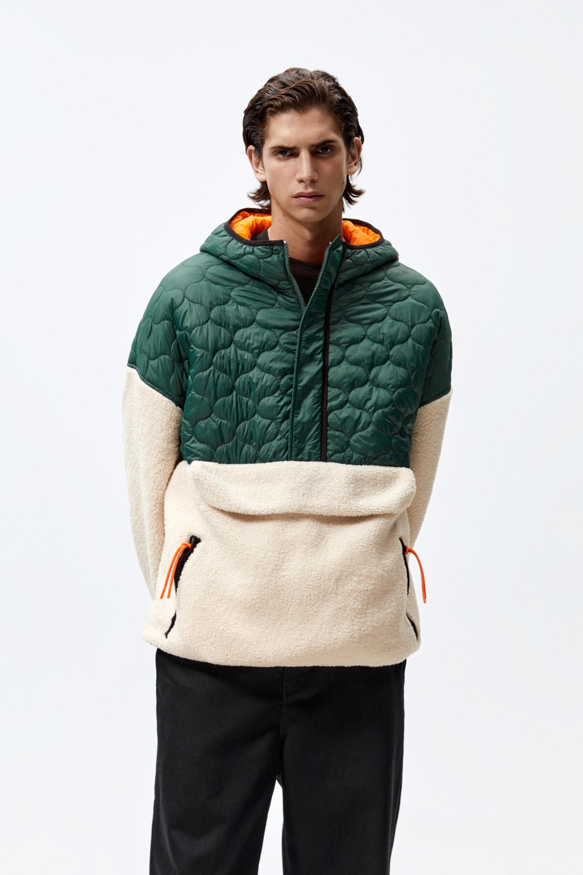 

Бомбер мужской ZARA 01248311 зеленый L/XL (доставка из-за рубежа), 01248311