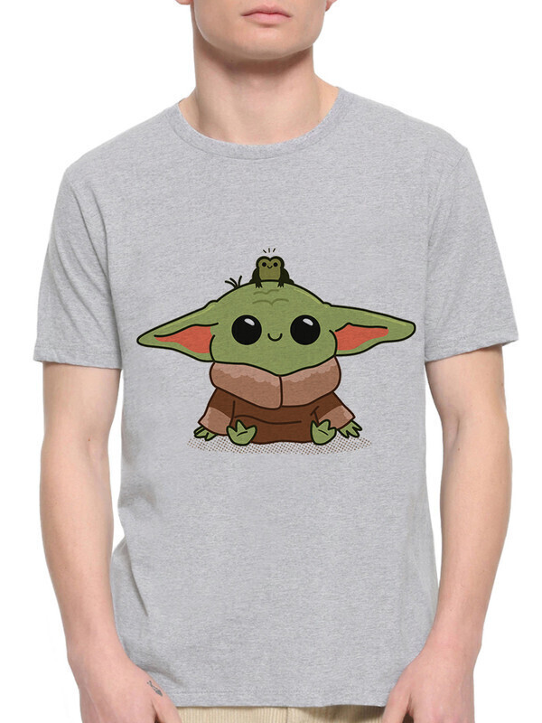

Футболка мужская Dream Shirts Йода 50007332 серая M, Йода 50007332