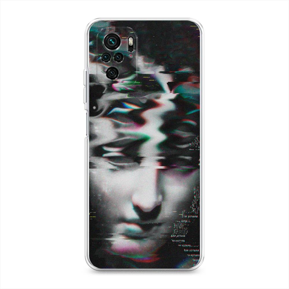 

Чехол Awog на Poco M5s / Сяоми Поко M5s "Glitch Art", Серый, 316250-9