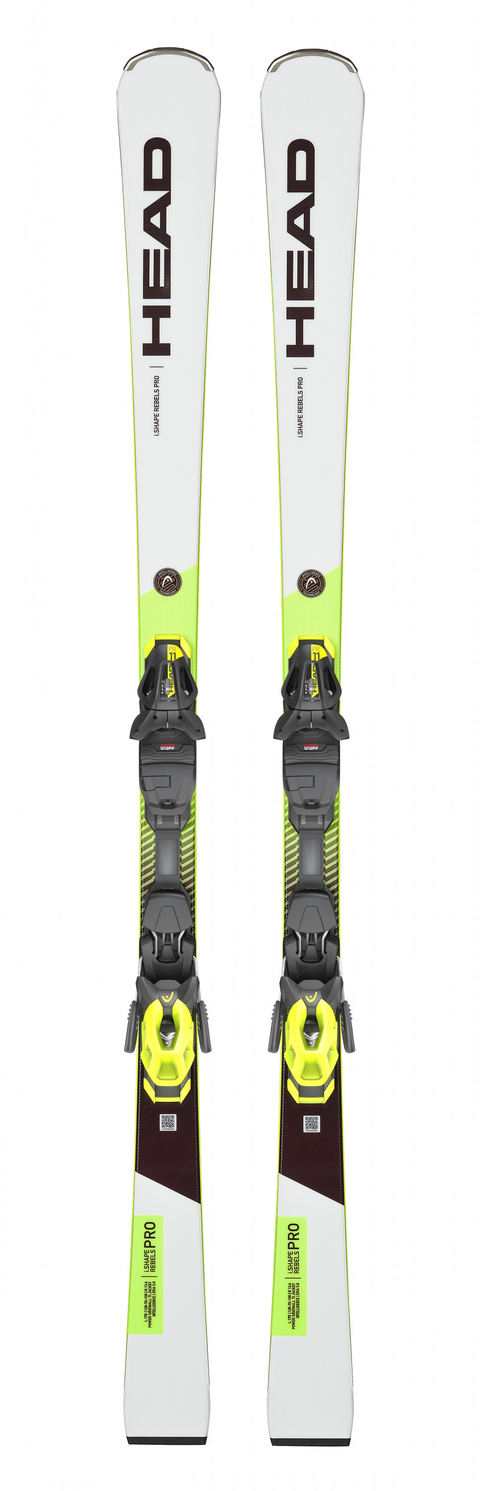 фото Горные лыжи head ishape rebels pro lyt-pr+pr 11 gw br.78 2022 neon yellow, 170 см