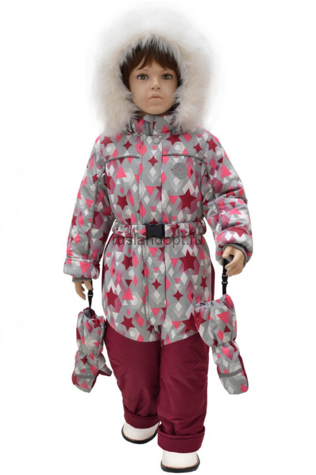 

Комбинезон детский Rusland 53-19d цв. бордовый р. 80, 53-19d