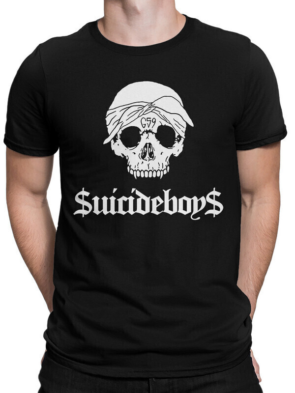 фото Футболка мужская dream shirts suicideboys suicide boys 50007292 черная xs