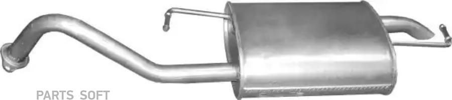 

POLMOSTROW 2623 Глушитель задняя часть 1шт