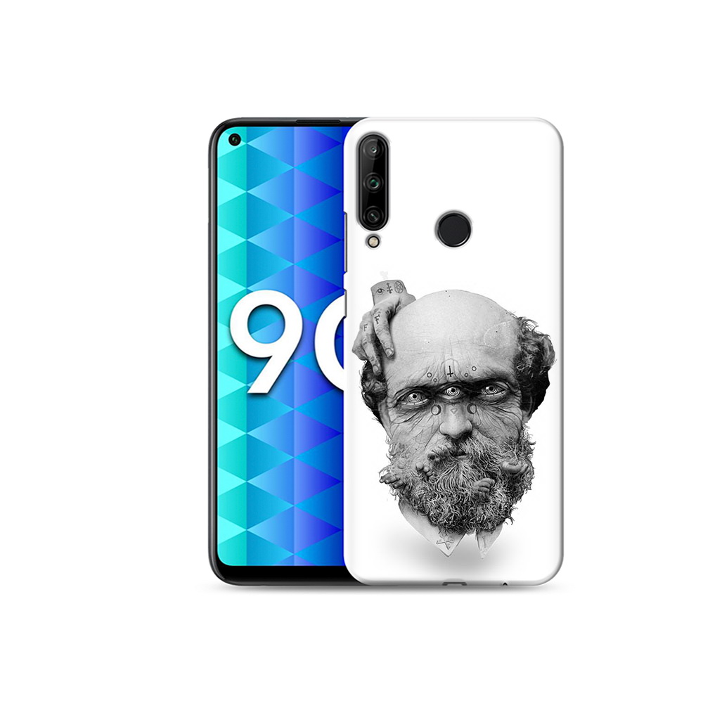 

Чехол MyPads Tocco для Honor 9C страшный бородатый мужчина абстракция (PT149389.41.630), Tocco