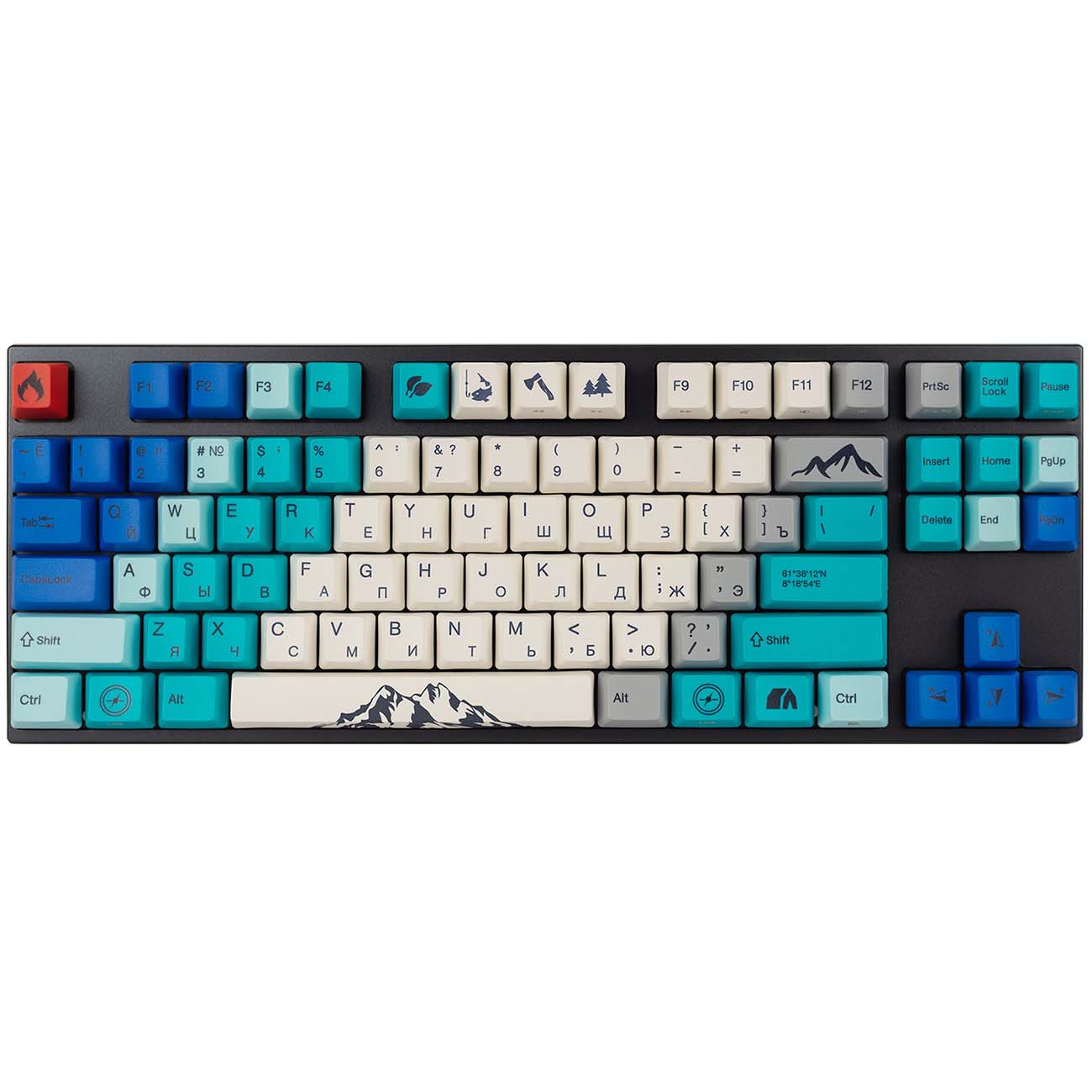 

Игровая клавиатура Varmilo Summit VA87MA022A6A (VAR-87MA022A6A), Summit (VA87MA022A6A)