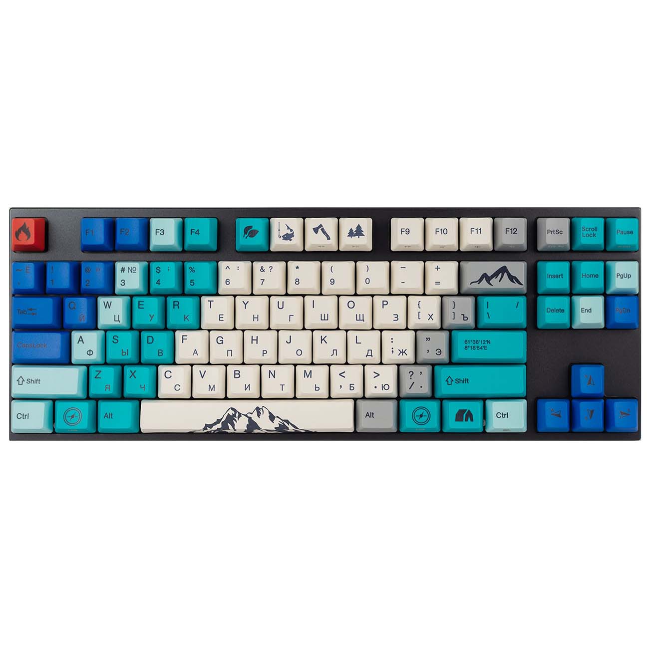 Игровая клавиатура Varmilo Summit R2 VA87MA022A3A2A06A007 (VAR-87MA022A3A2A)