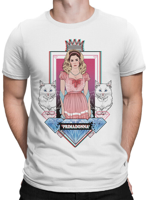 

Футболка мужская Dream Shirts Marina and the Diamonds 50007262 белая L, Marina and the Diamonds 50007262