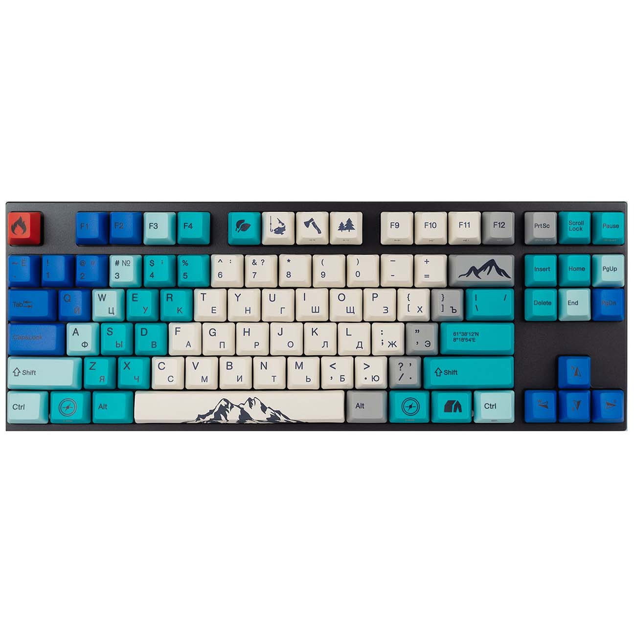 Игровая клавиатура Varmilo Summit R2 VA87MA022A2A2A06A007 (VAR-87MA022A2A2A)