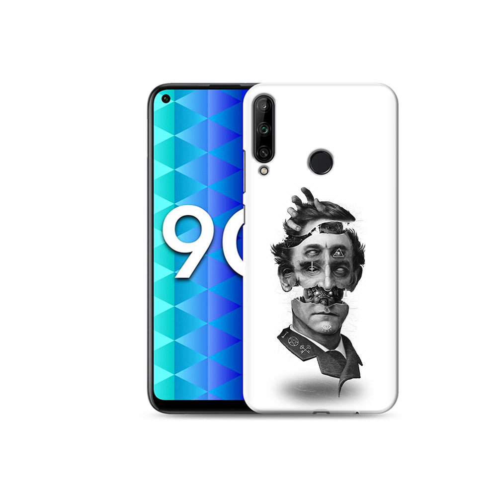 

Чехол MyPads Tocco для Honor 9C страшное лицо абстракция (PT149389.41.628), Tocco