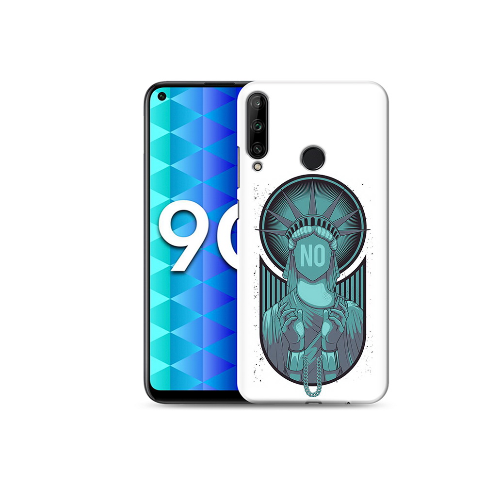 

Чехол MyPads Tocco для Honor 9C статуя свободы зеленый (PT149389.41.623), Tocco