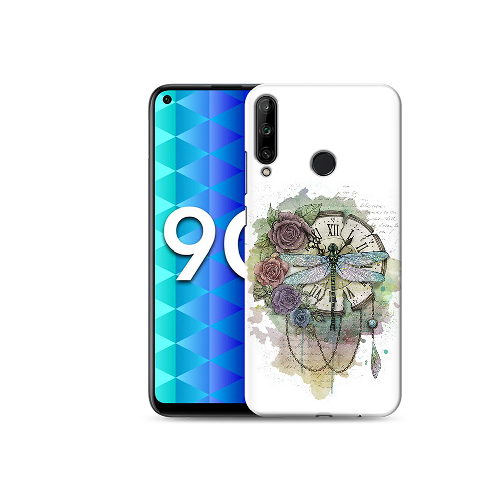 

Чехол MyPads Tocco для Honor 9C старинные часы в цветах (PT149389.41.621), Tocco