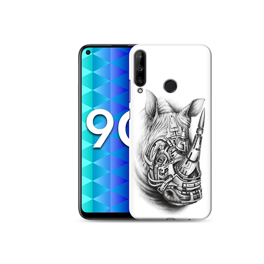 

Чехол MyPads Tocco для Honor 9C стальной носорог (PT149389.41.620), Tocco