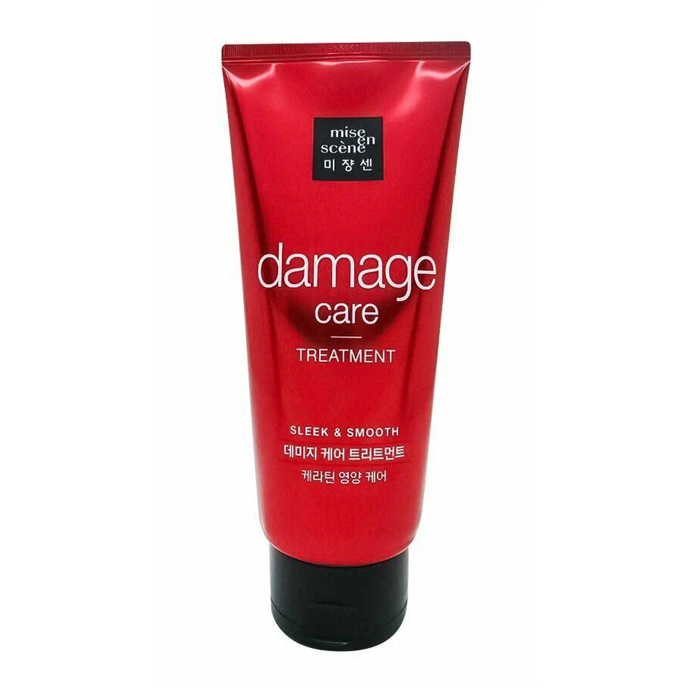 Маска для волос Mise-en-scene Damage Care Treatment Pack 330 мл be uni утюжок для выпрямления волос с золотым зеркальным титановым покрытием