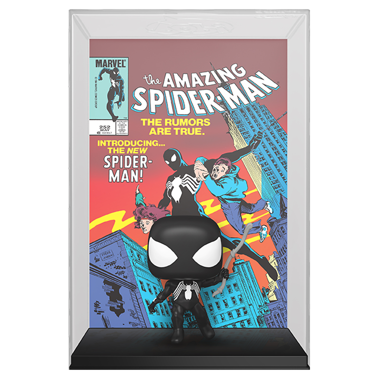 

Фигурка Funko POP! Comic Covers Marvel Amazing Spider-Man Black Suit 72503