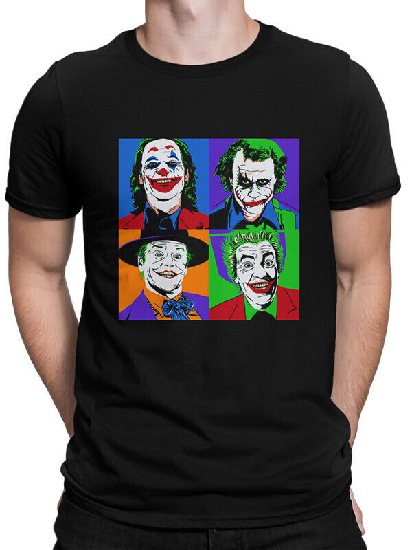 

Футболка мужская Dream Shirts Джокер 50007232 черная 3XL, Джокер 50007232