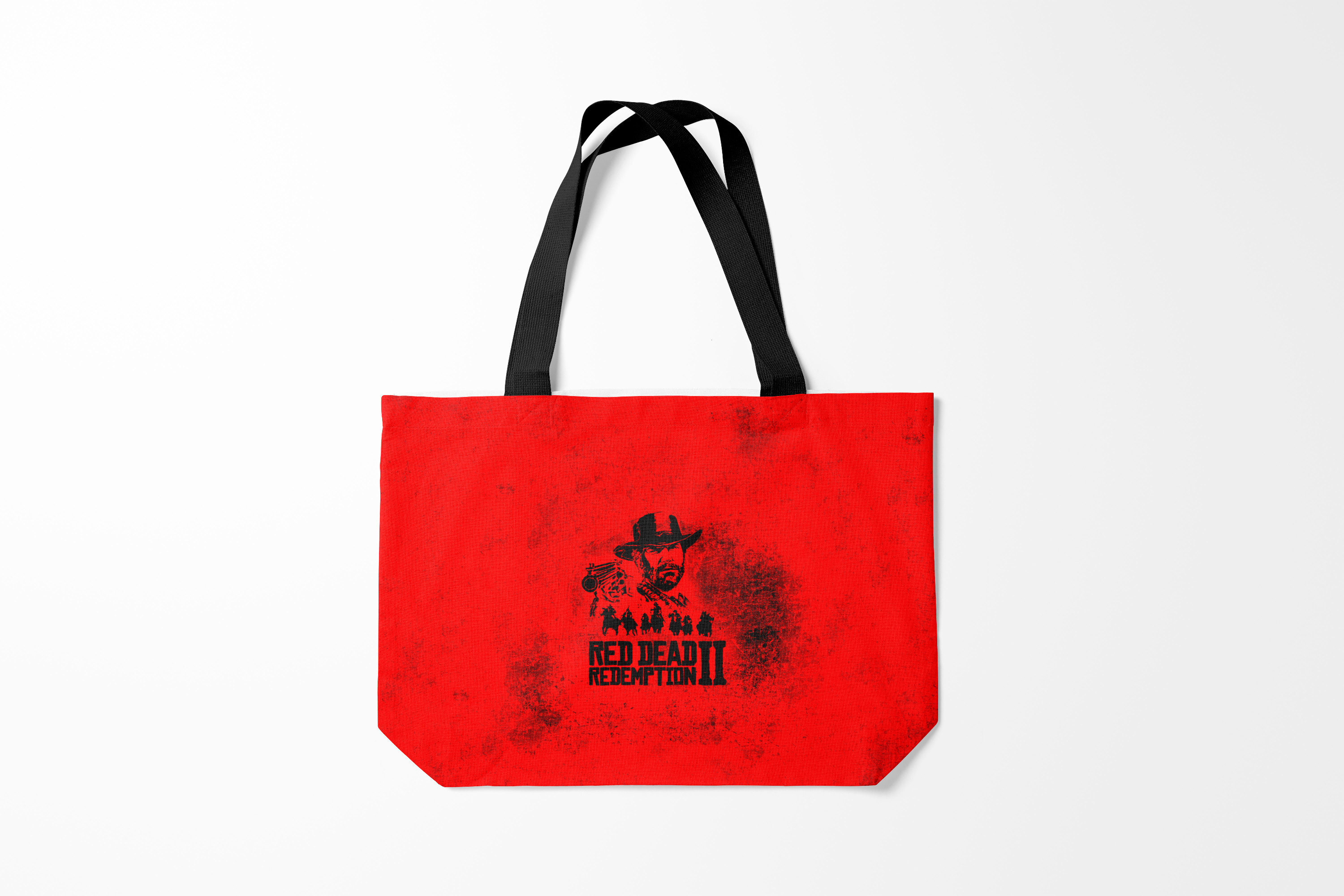 

Сумка шoппер унисекс Burnettie Red Dead Redemption is, черный, Red Dead Redemption is