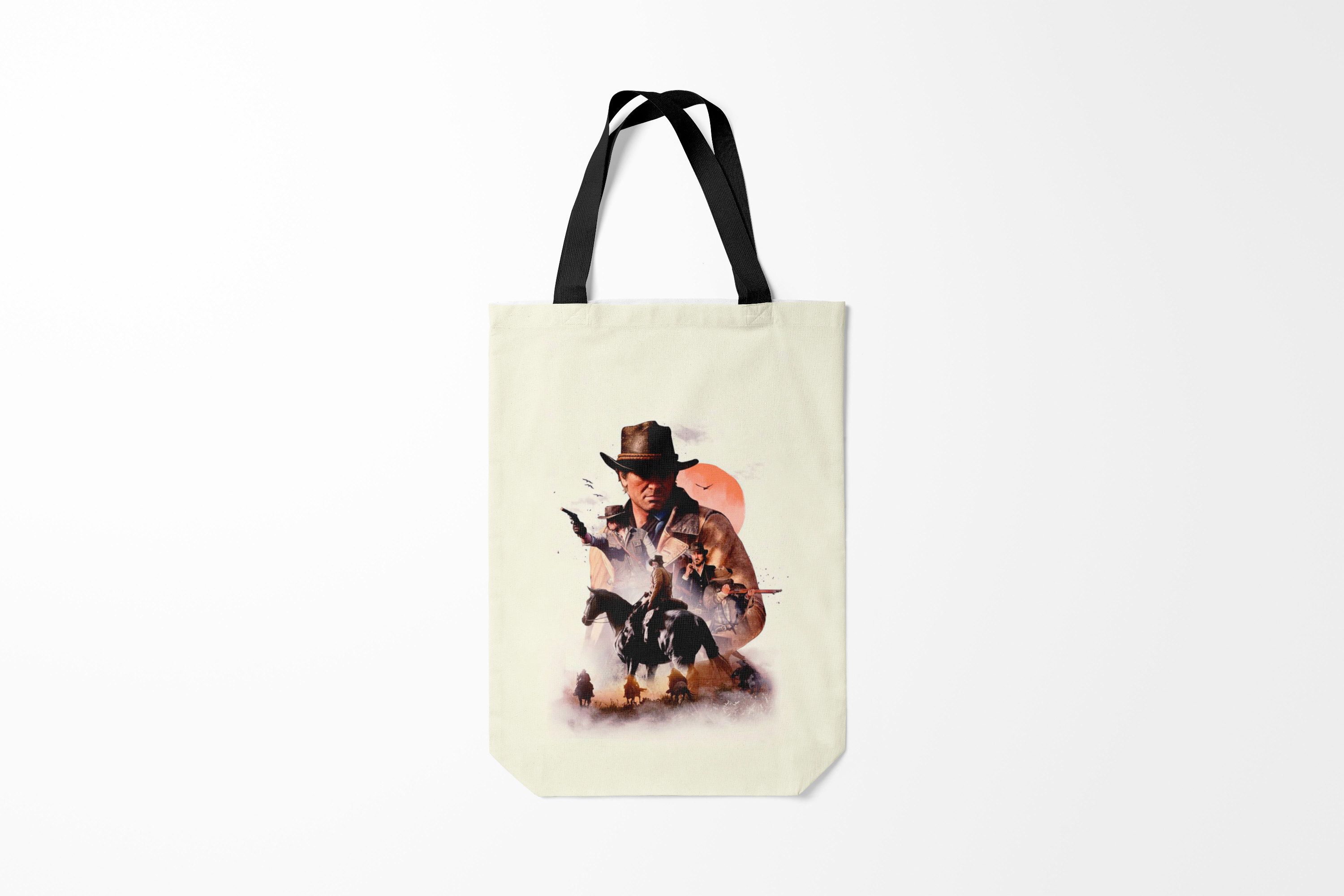 

Сумка шoппер унисекс Burnettie Red Dead Redemption 2, красный, Red Dead Redemption 2
