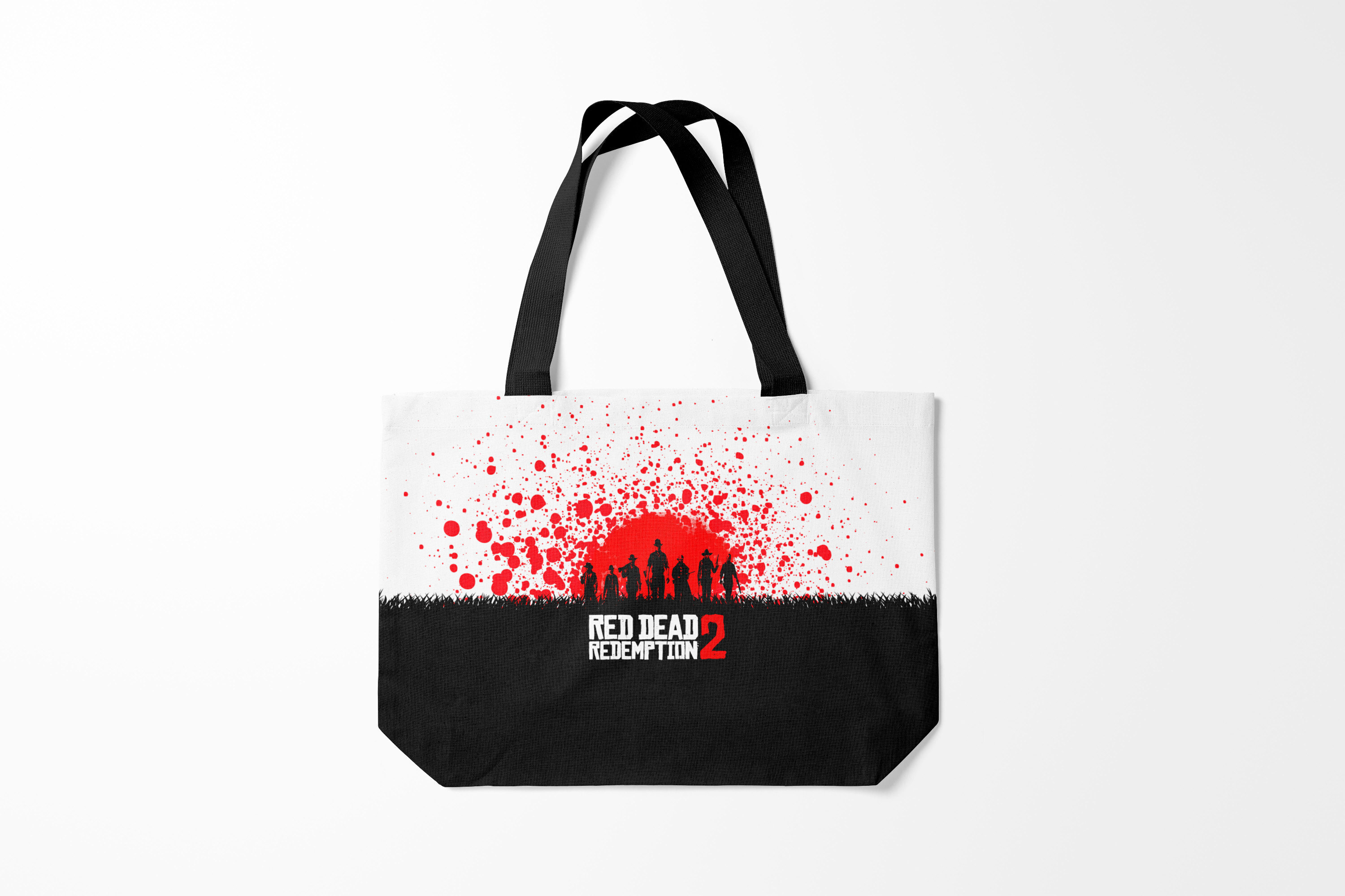 

Сумка шoппер унисекс Burnettie Red Dead Redemption 2, красный, Red Dead Redemption 2