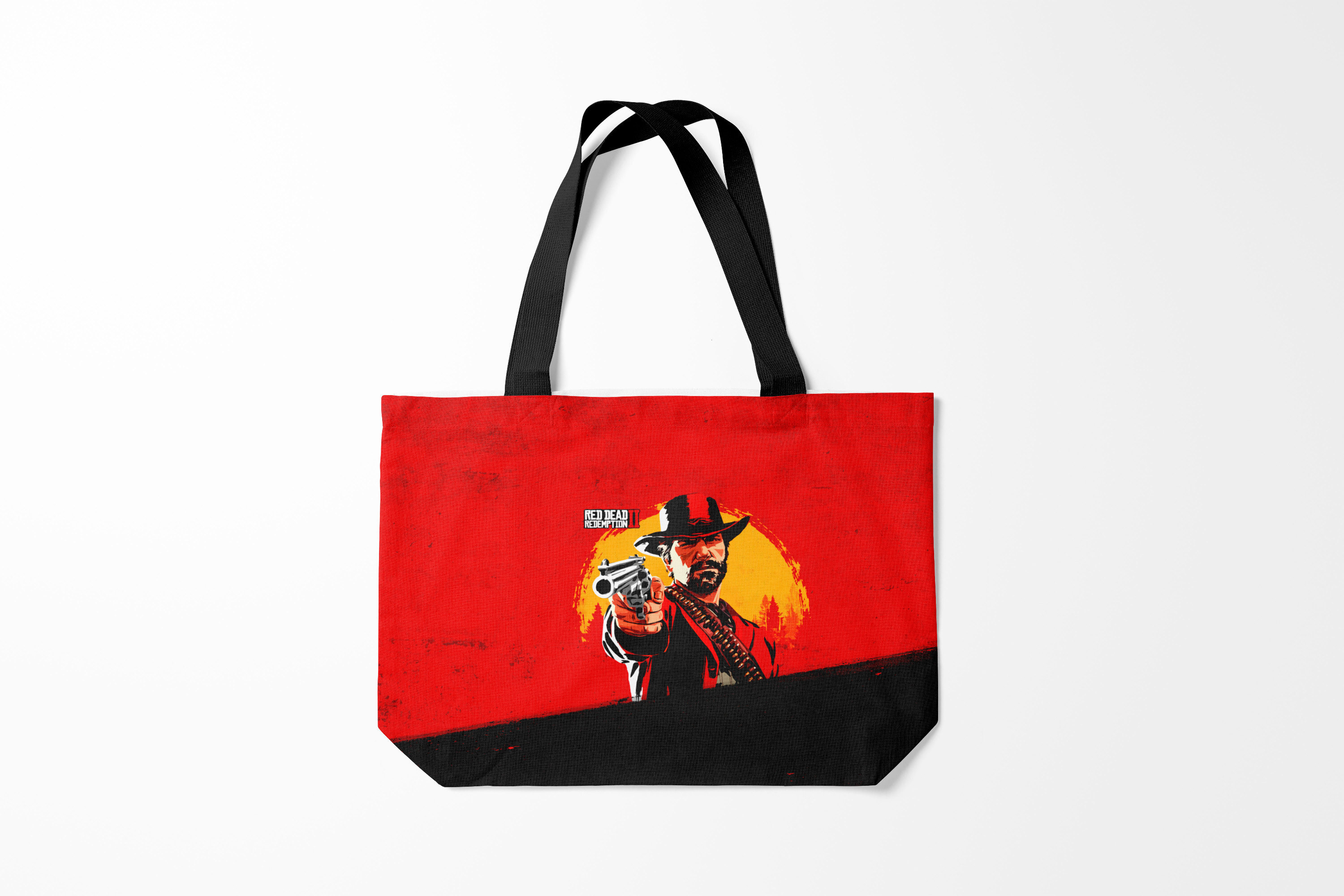 

Сумка шoппер унисекс Burnettie Red Dead Redemption 2, черный, Red Dead Redemption 2