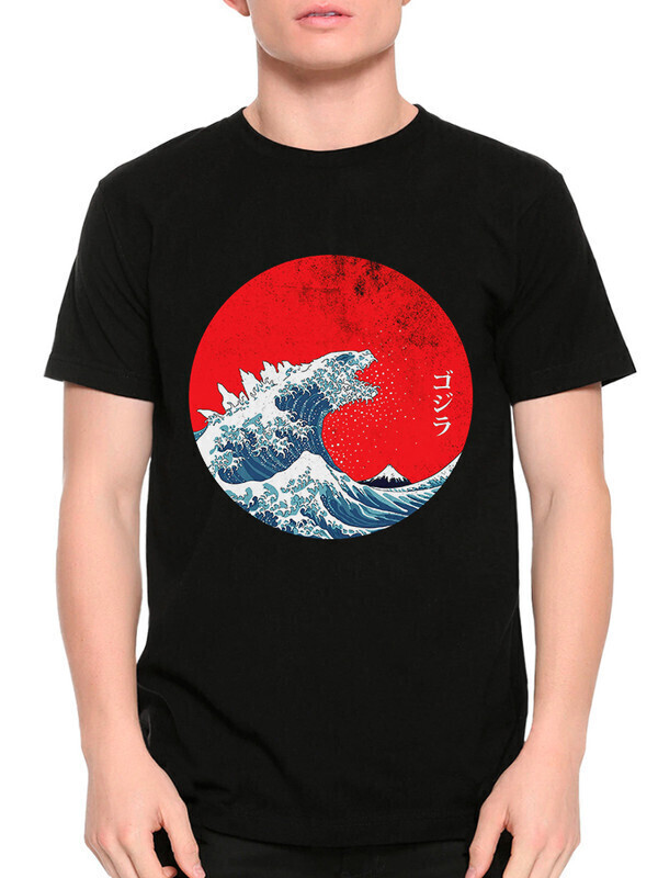 

Футболка мужская Dream Shirts Волна Монстр 50007202 черная M, Волна Монстр 50007202