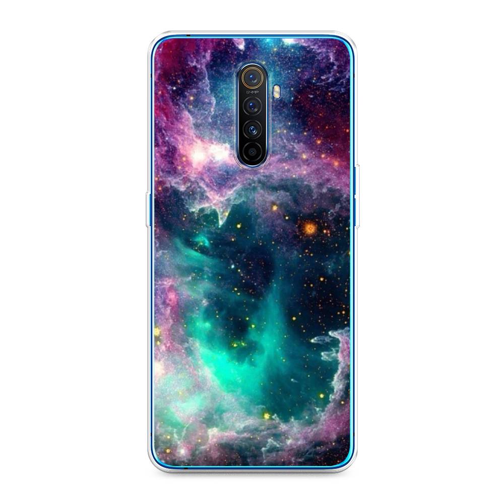 

Чехол на Realme X2 Pro "Звездные облака", Розовый;бежевый, 251750-2