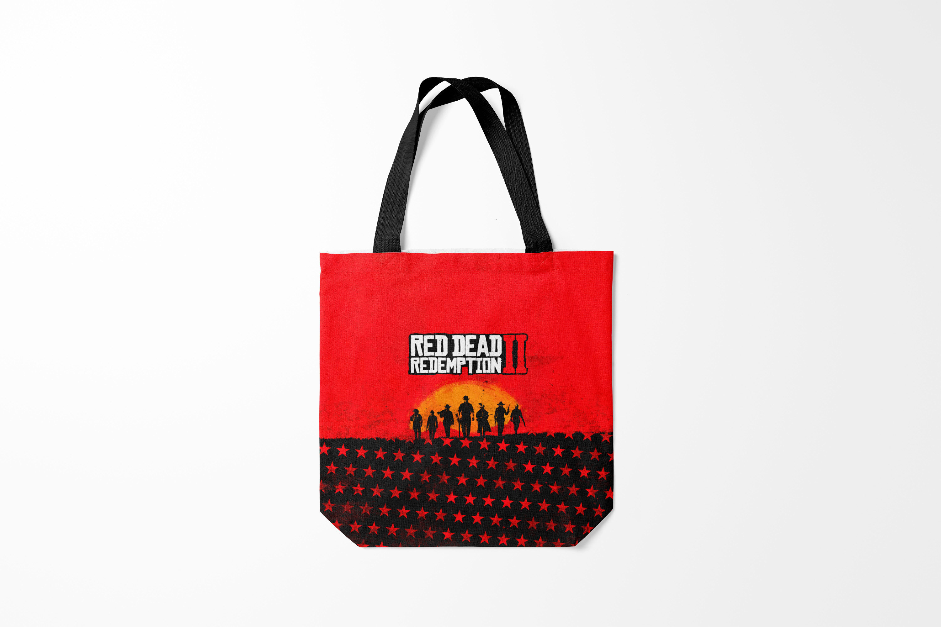 

Сумка шoппер унисекс Burnettie Red Dead Redemption, красный, Red Dead Redemption