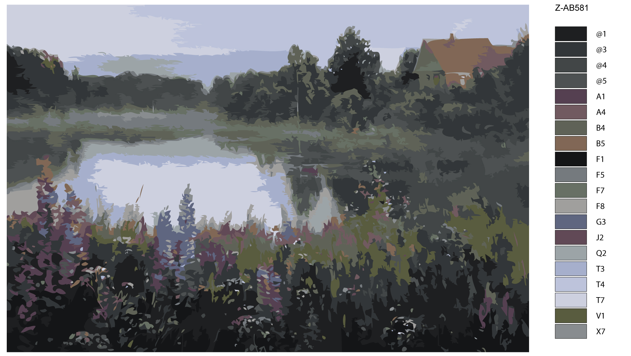 

Картина по номерам, Живопись по номерам, 80 x 120, Z-AB581, Z-AB581