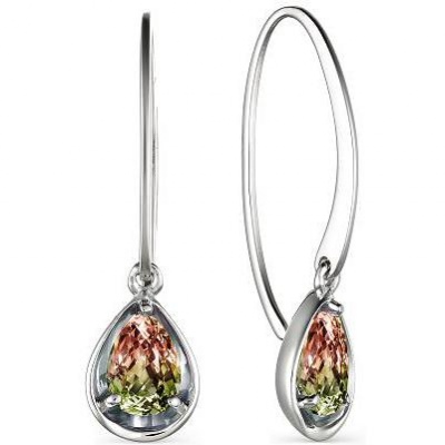 

Серьги из серебра с султанитом АЛЬКОР 02-1697_00СТ-00, 02-1697_00СТ-00